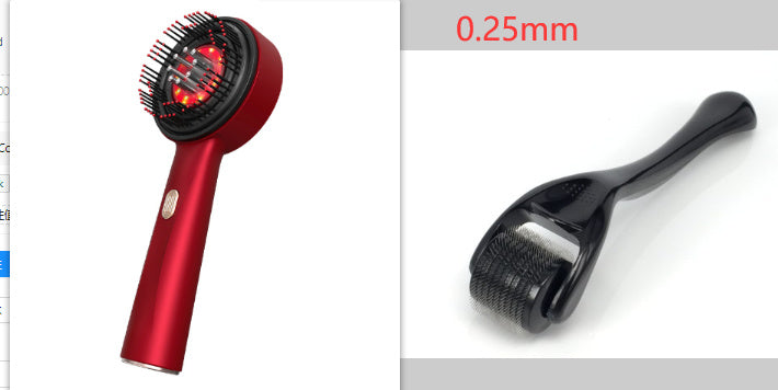 Glowrise™ Electric Scalp Massage Comb – Red Light Therapy & Hair Care