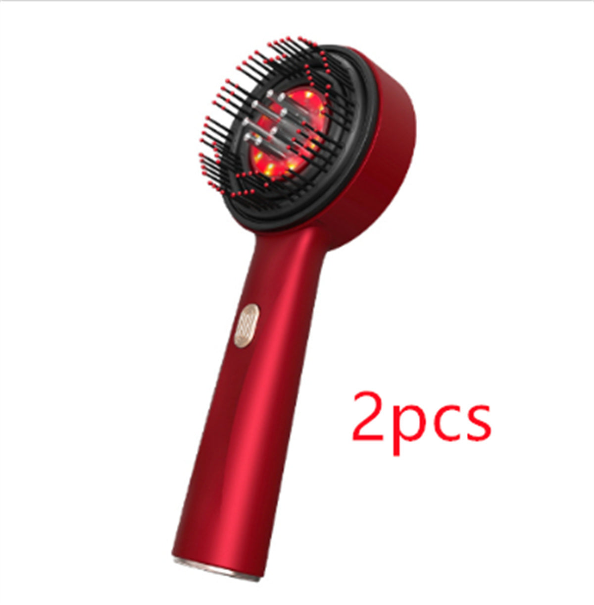 Glowrise™ Electric Scalp Massage Comb – Red Light Therapy & Hair Care
