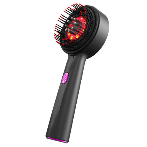 Glowrise™ Electric Scalp Massage Comb – Red Light Therapy & Hair Care