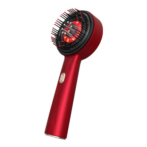 Glowrise™ Electric Scalp Massage Comb – Red Light Therapy & Hair Care