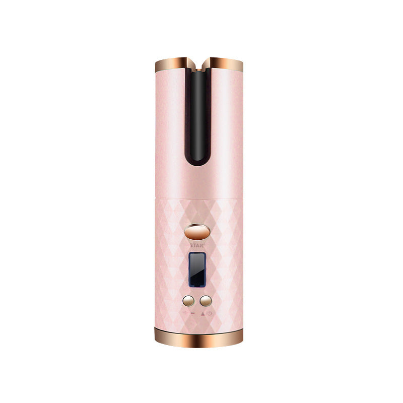 Glowrise™ Rechargeable Automatic Hair Curler – Portable Ceramic Rotating Styler