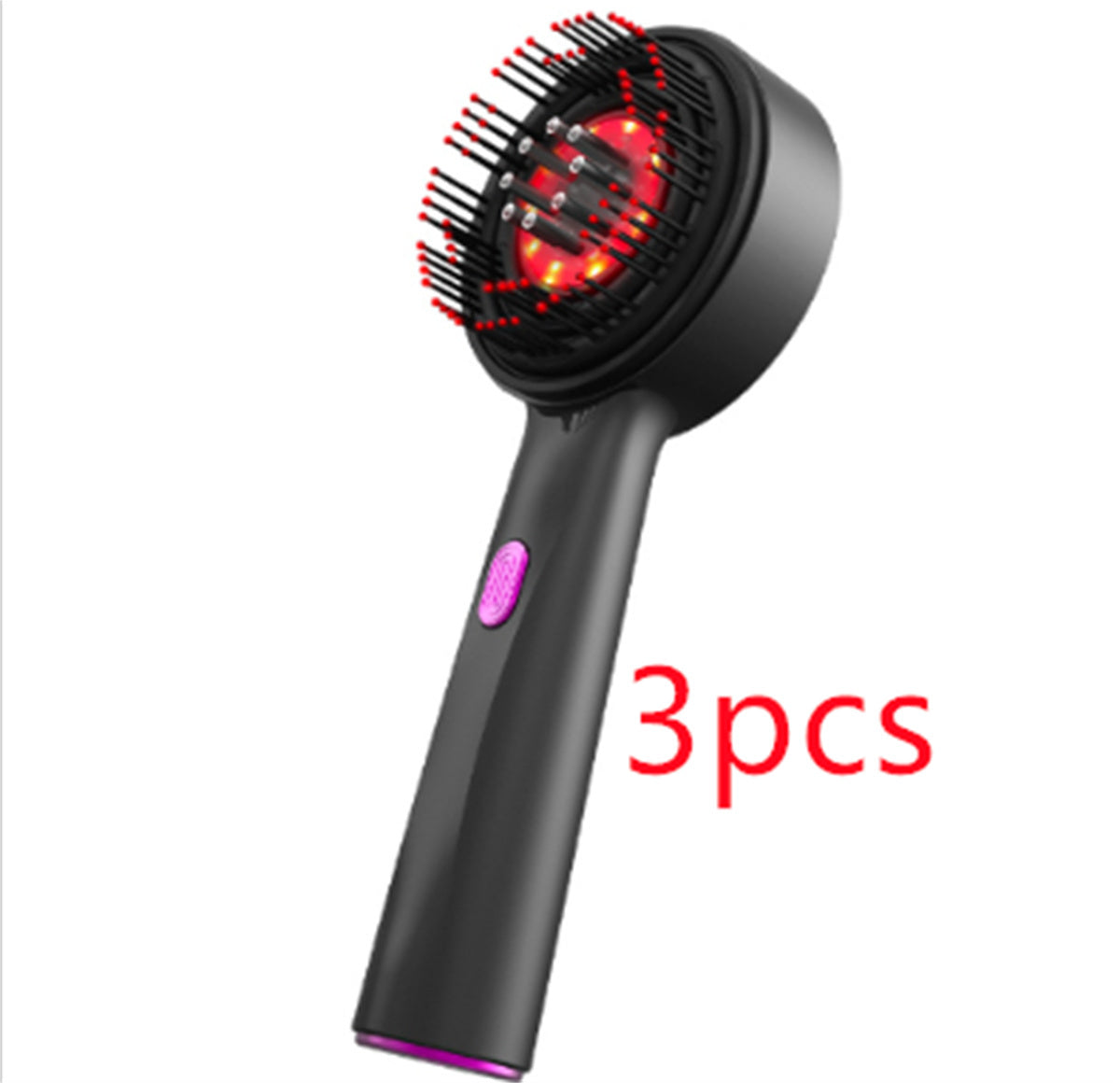 Glowrise™ Electric Scalp Massage Comb – Red Light Therapy & Hair Care