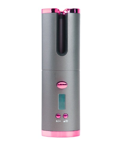 Glowrise™ Rechargeable Automatic Hair Curler – Portable Ceramic Rotating Styler
