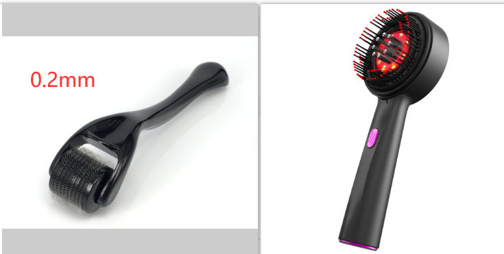 Glowrise™ Electric Scalp Massage Comb – Red Light Therapy & Hair Care