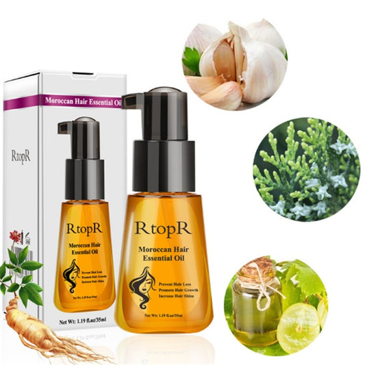 Glowrise™ Moroccan Hair Essential Oil – Anti Hair Fall, Growth & Shine Booster