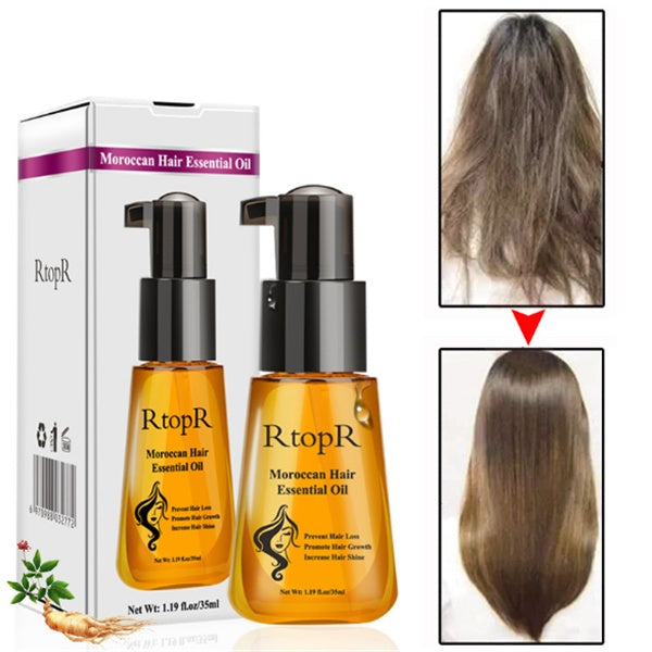 Glowrise™ Moroccan Hair Essential Oil – Anti Hair Fall, Growth & Shine Booster