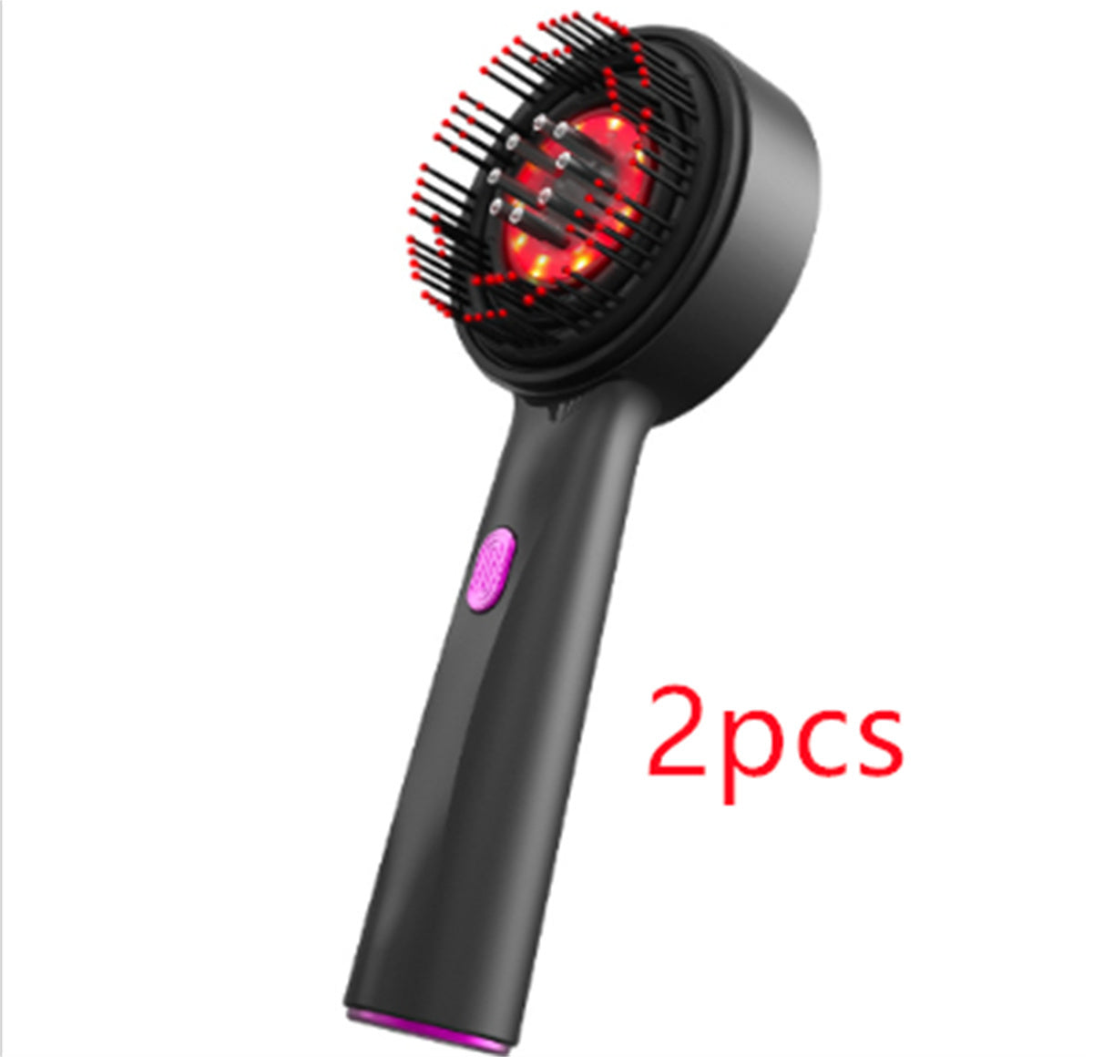 Glowrise™ Electric Scalp Massage Comb – Red Light Therapy & Hair Care